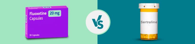 Fluoxetine vs Sertraline