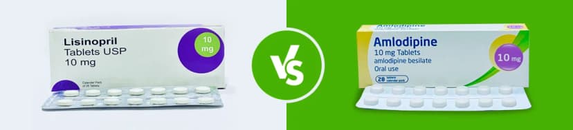 Lisinopril vs Amlodipine