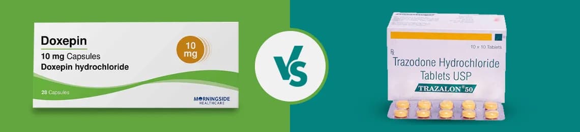 Trazodone Vs Doxepin