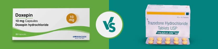 Trazodone Vs Doxepin