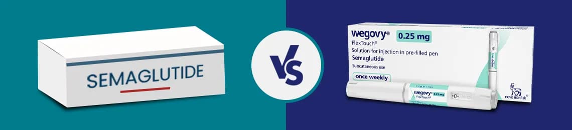 Semaglutide vs Wegovy