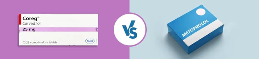 Coreg vs Metoprolol