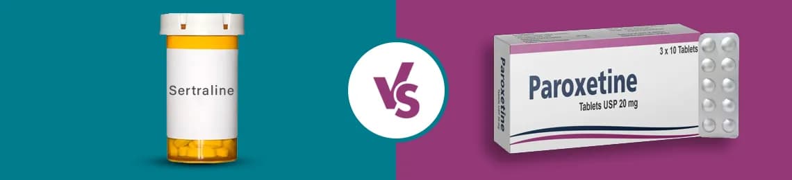 Paroxetine vs Sertraline