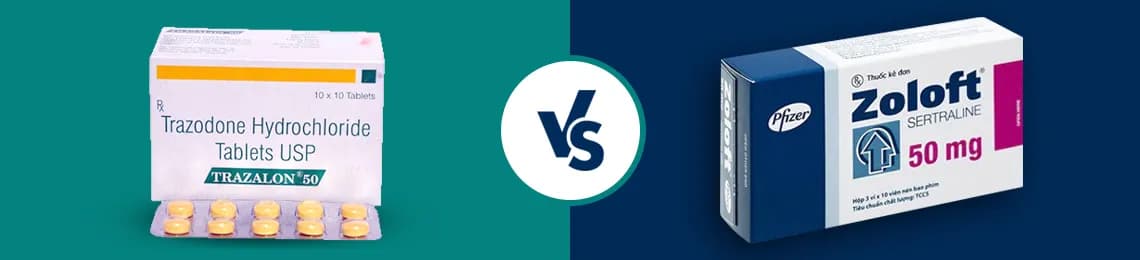 Trazodone vs Zoloft