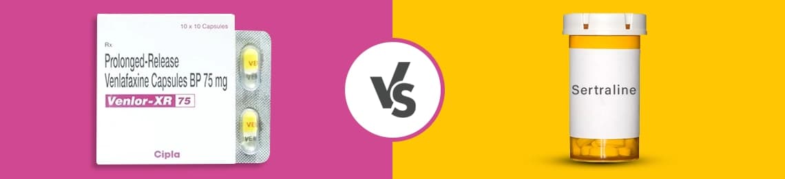 Venlafaxine vs Sertraline