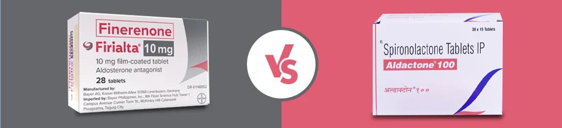 Finerenone vs Spironolactone