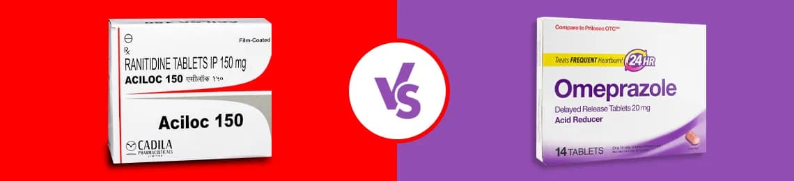 Ranitidine vs Omeprazole