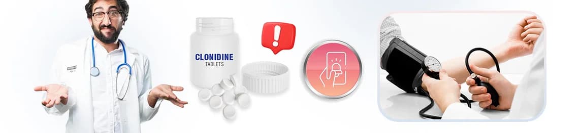 does use of clonidine needs to be tapered in a webp image