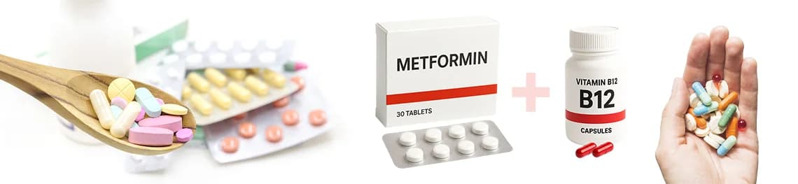 can you take vitamin b12 supplements with metformin in a webp