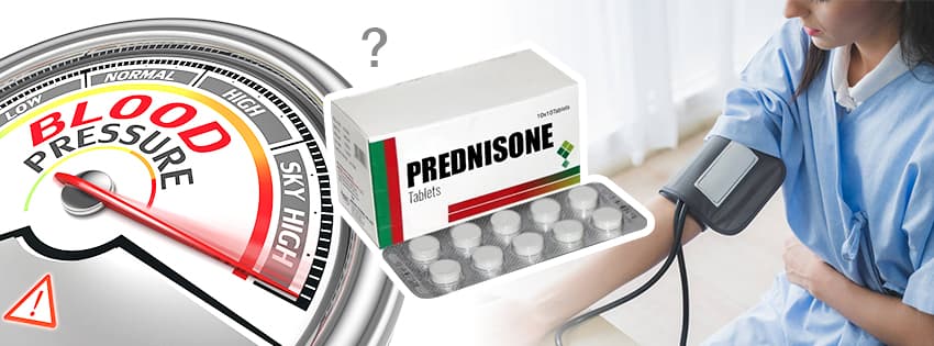 Can prednisone raise blood pressure