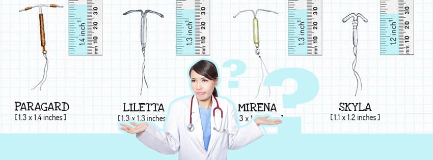 Mirena, Kyleena, Skyla & Liletta - what's the difference