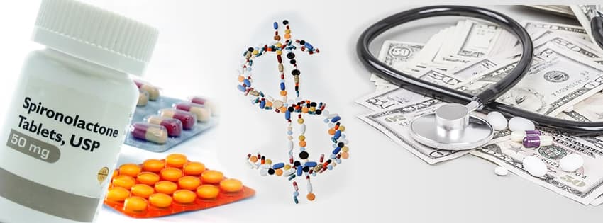 How much does spironolactone cost without insurance