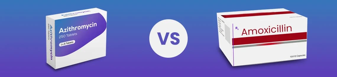 Azithromycin vs Amoxicillin