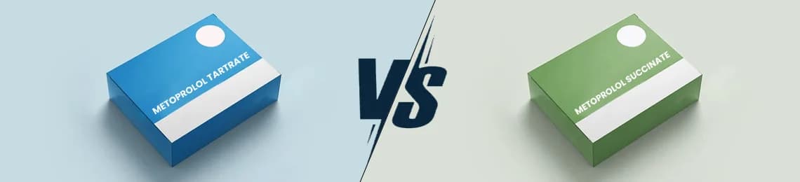 Metoprolol Tartrate vs Metoprolol Succinate