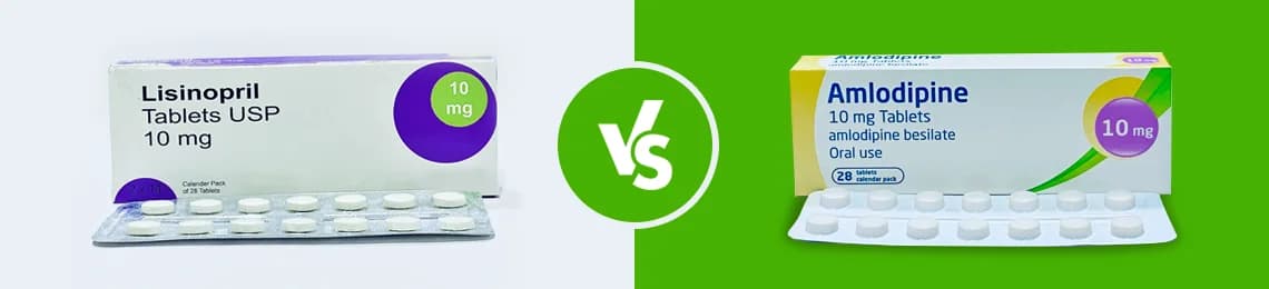 Lisinopril vs Amlodipine