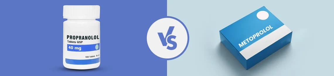 Propranolol vs Metoprolol