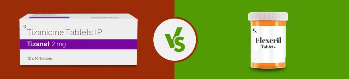 Tizanidine vs Flexeril