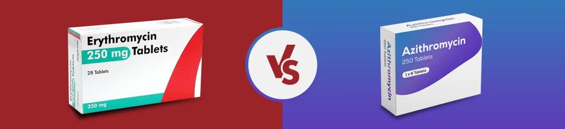 Erythromycin vs Azithromycin