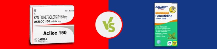 Ranitidine vs Famotidine