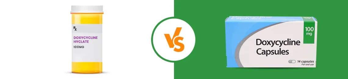 Doxycycline Hyclate vs Doxycycline