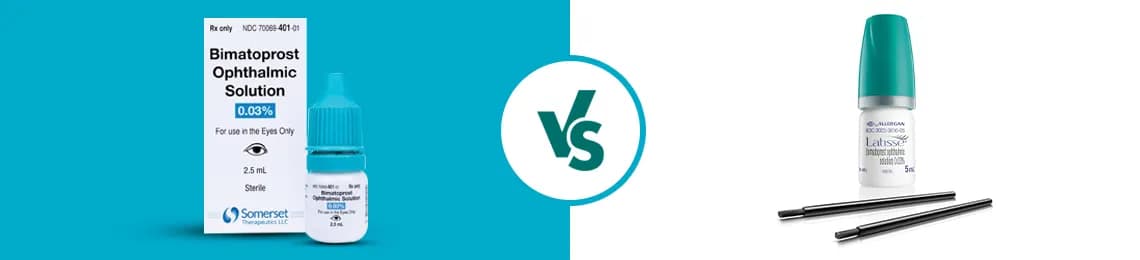 Bimatoprost vs Latisse