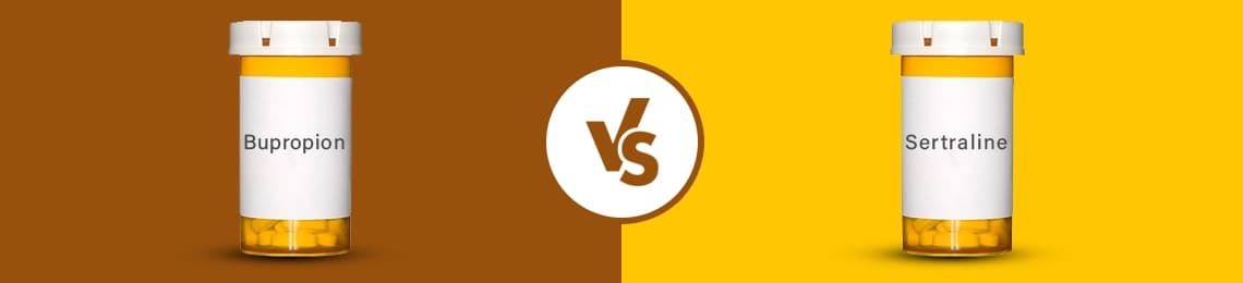 Bupropion vs Sertraline