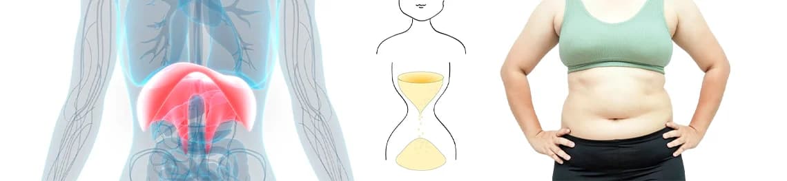 what is hourglass syndrome causes, signs, and fixes in a webp image