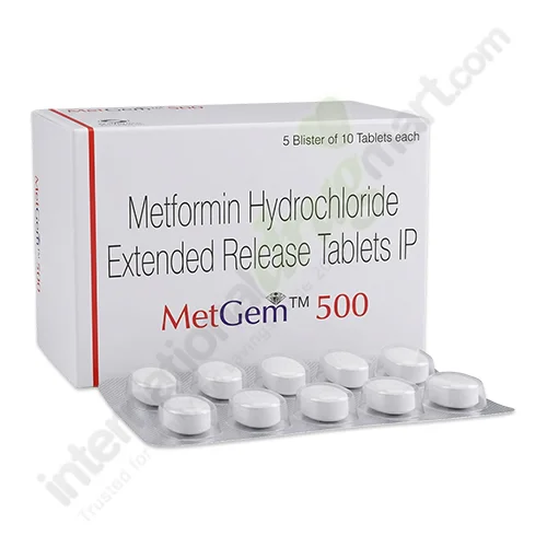 Metformin ER 500mg Tablets