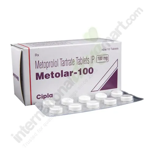 Metoprolol 100mg Tablets