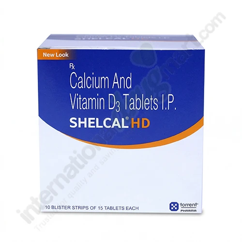 Shelcal HD (Calcium-Vitamin D3)