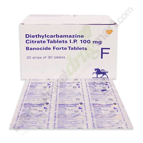 Diethylcarbamazine 100mg