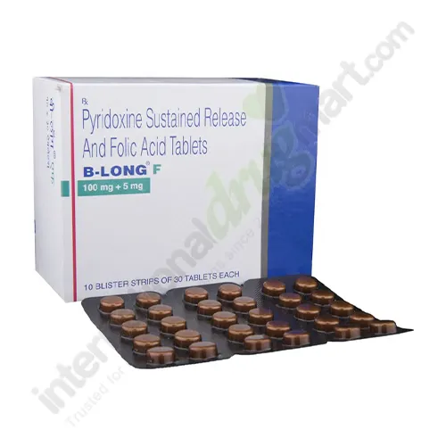 Pyridoxine Hcl-Folic Acid 100mg-5mg
