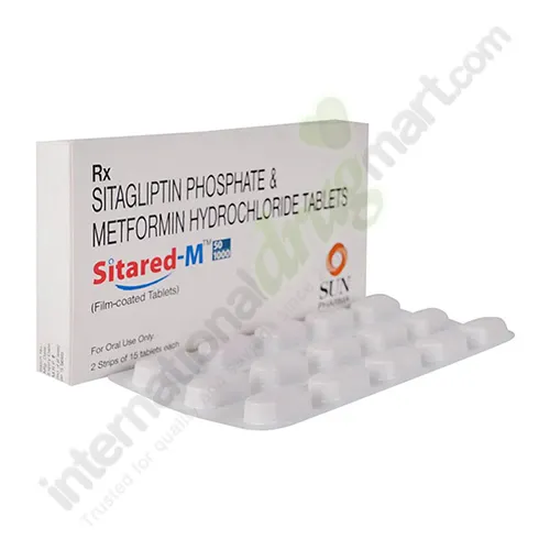 Fosfato de sitagliptina-Hidrocloruro de metformina 50 mg-1000 mg
