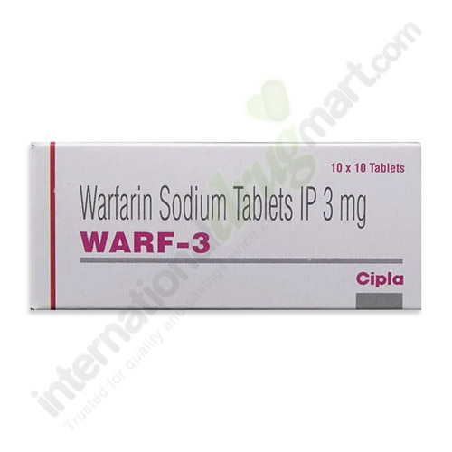 Warfarin 3mg Tablets