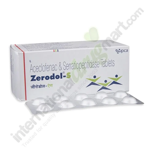 Aceclofenac-Serratiopeptidase 100mg-15mg