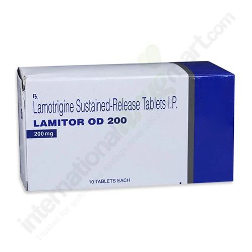 Lamotrigine 200mg OD