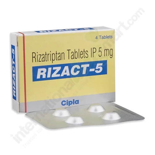 Rizatriptán 5 mg