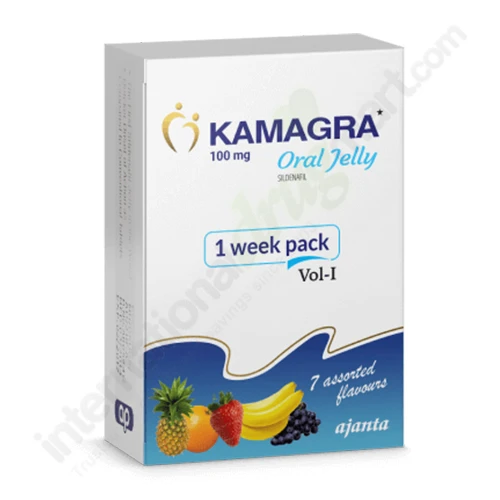 Sildenafil Citrate Oral Jelly 100mg-5gm (1 Week Pack)