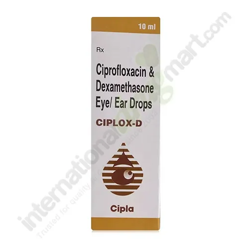 Ciprofloxacin-Dexamethasone Eye/Ear drops 0.3-0.1%-10ml