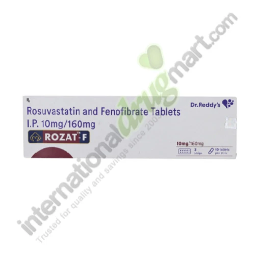 Rosuvastatin-Fenofibrate 10mg-160mg