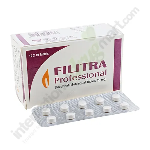 Filitra 20Mg Sublingual Tablets