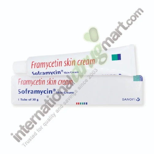 Crema cutánea de soframicina