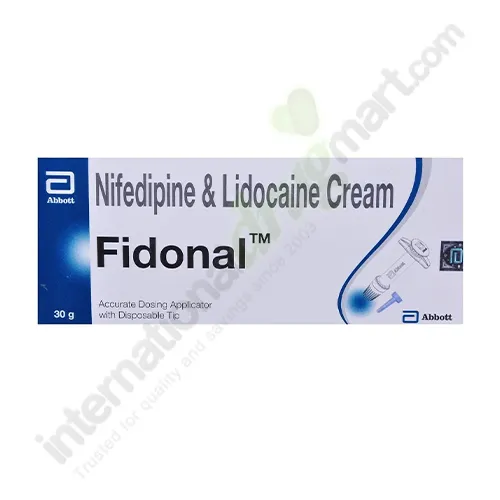 Lidocaine (1.5% w/w)-Nifedipine (0.3% w/w)