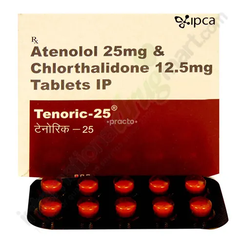 Atenolol-Chlorthalidone 25mg-12.5mg