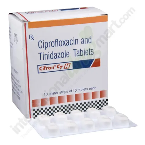 Ciprofloxacino-Tinidazol 250mg-300mg