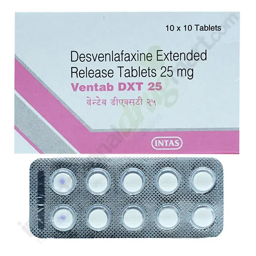 Desvenlafaxine 25mg ER