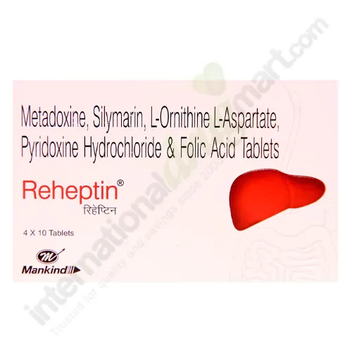 Metadoxine-Silymarin-L-Ornithine-L-Aspartate-Pyridoxine-Folic Acid-500mg-140mg-150mg-3mg-1.5mg
