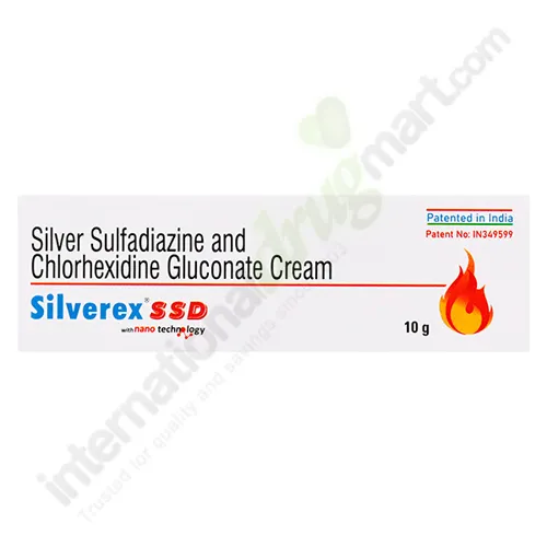 Crema de sulfadiazina de plata y gluconato de clorhexidina 0,5%-0.2%-10g