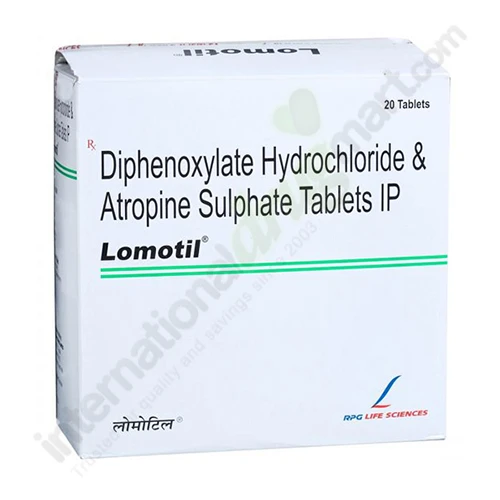 Difenoxilato 2,5 mg - Atropina 0,025 mg