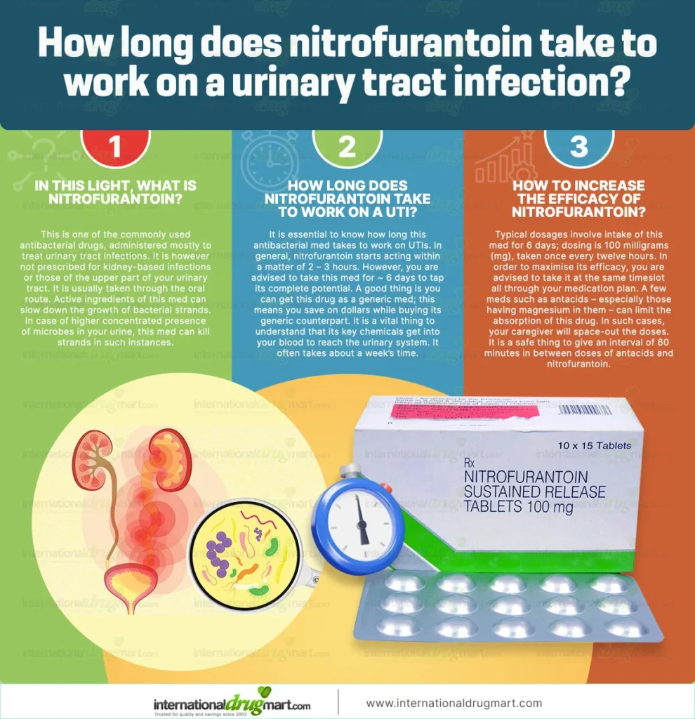 How-long-does-nitrofurantoin-take-to-work-on-a-urinary-tract-infection